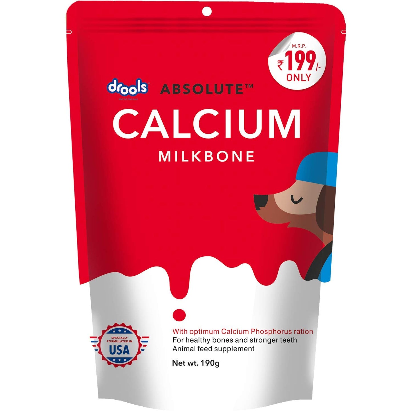 Drools Calcium Bone Pouch For Dogs