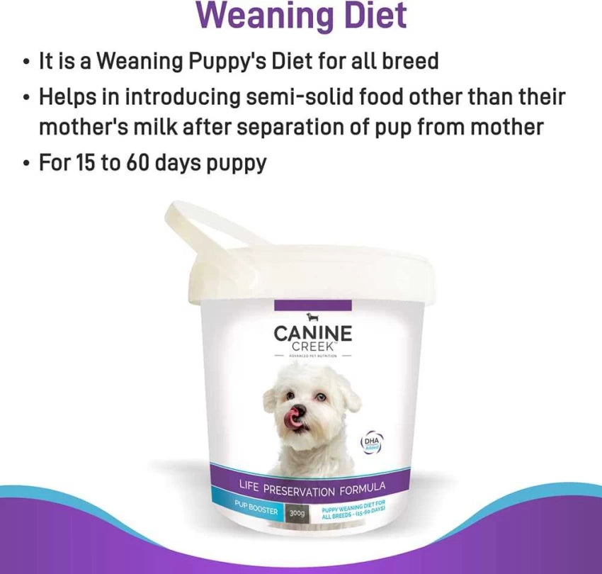 Canin Creek Milk Replacer For puppies 300 gm