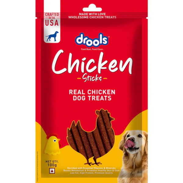 Drools Chicken Sticks - Real Chicken Dog Treats