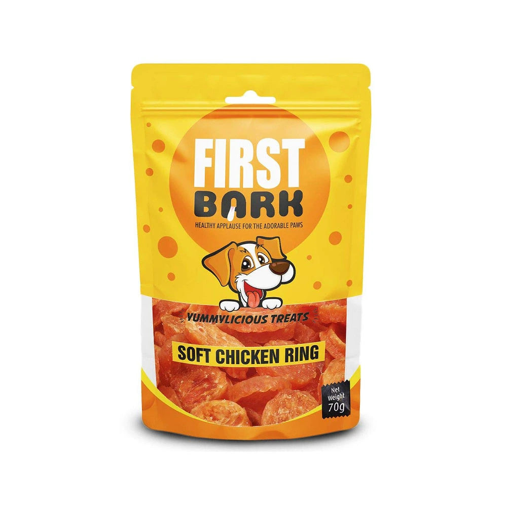 First Bark Soft Chicken ring