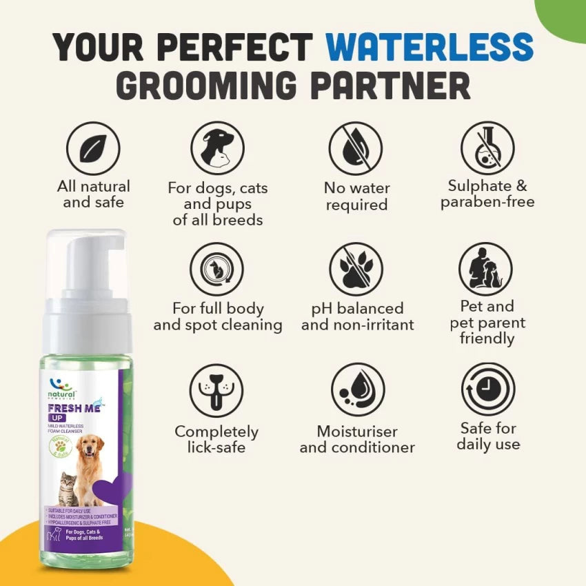 Fresh Me up Bloom Dry Bath For Dogs & Cats