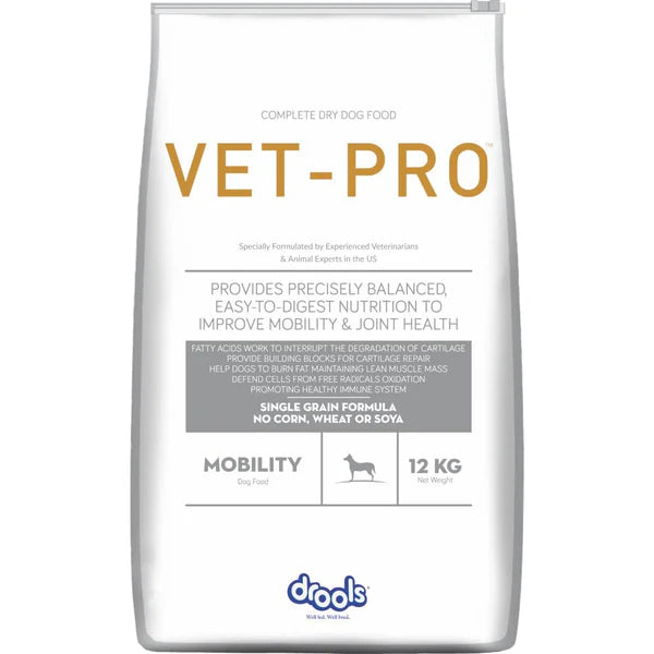 Vet Pro Puppy / Dog Dry Food - Mobility