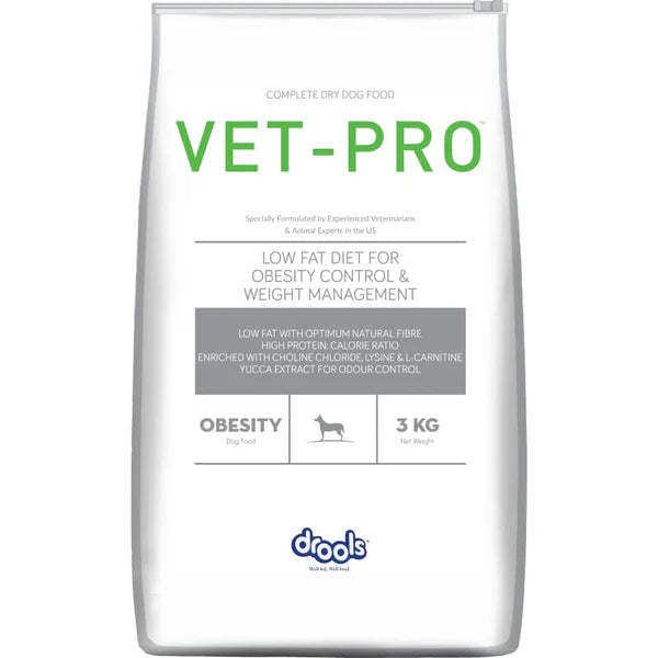 Vet Pro Puppy / Dog Dry Food - Obesity