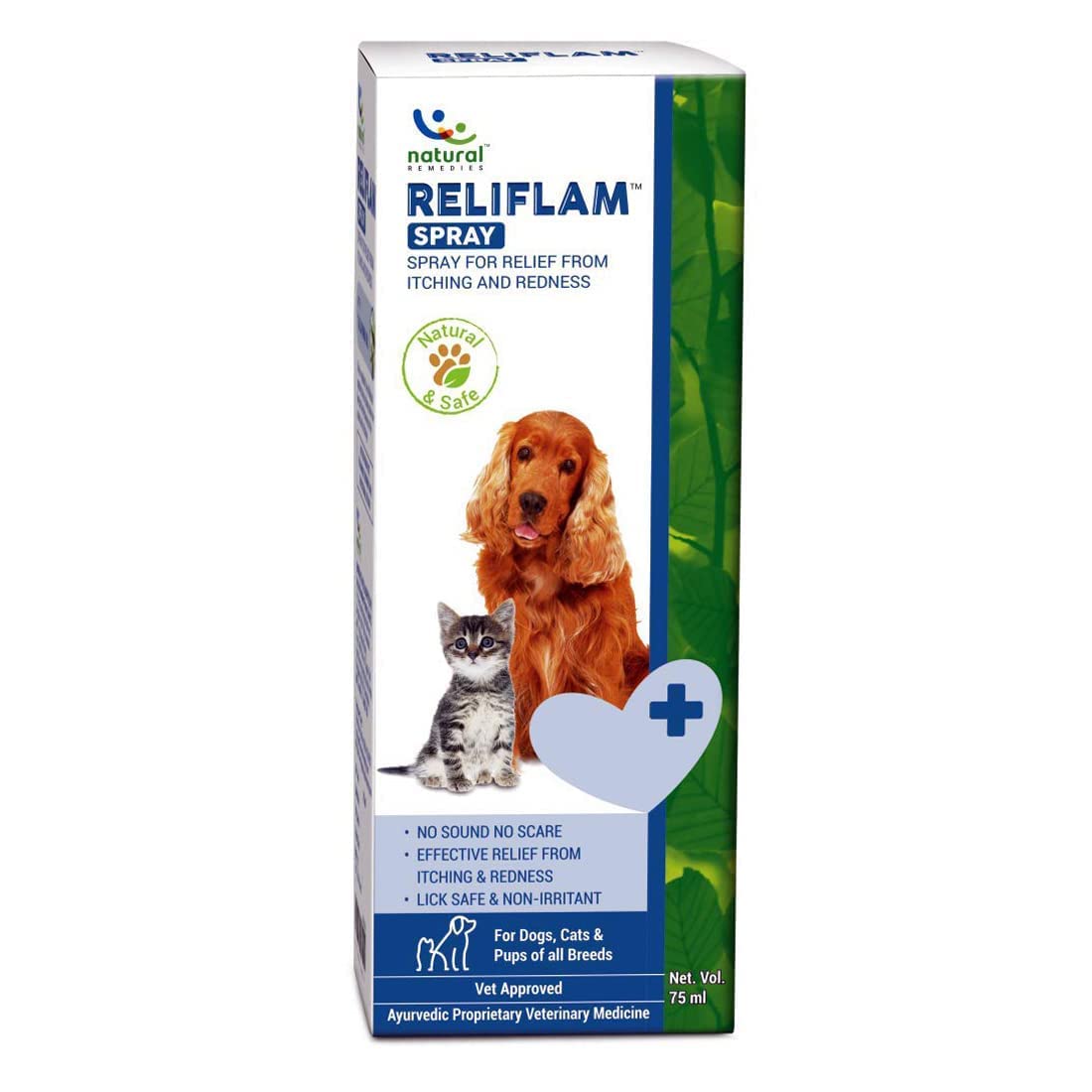 Reliflam Spray b(Itching & Redness) For Dogs & Cats