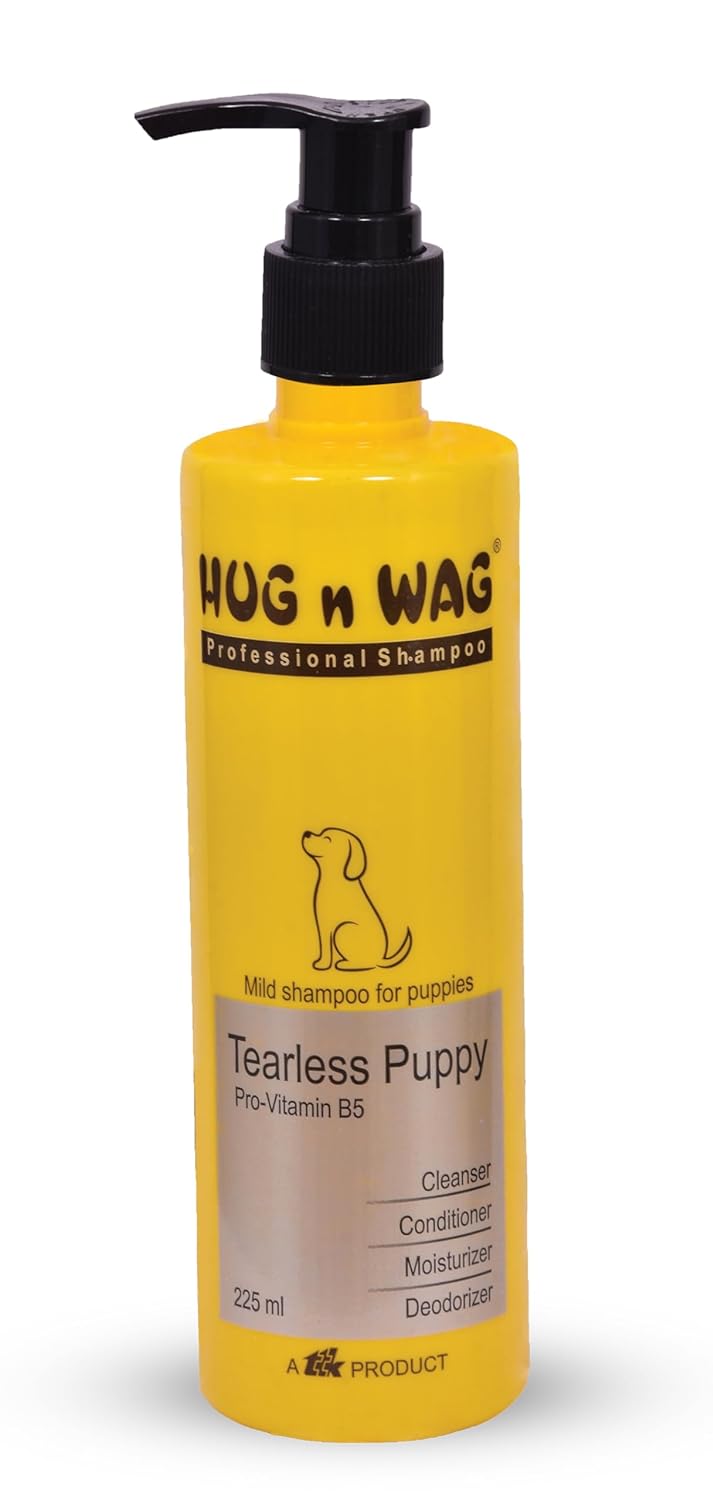 Hug n Wag Tearless Puppy Shampoo 225 ml