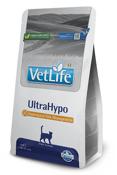 Vetlife Cat Food Ultrahypo 2 Kg