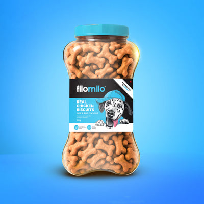 Filomilo Dog Biscuits - Milk