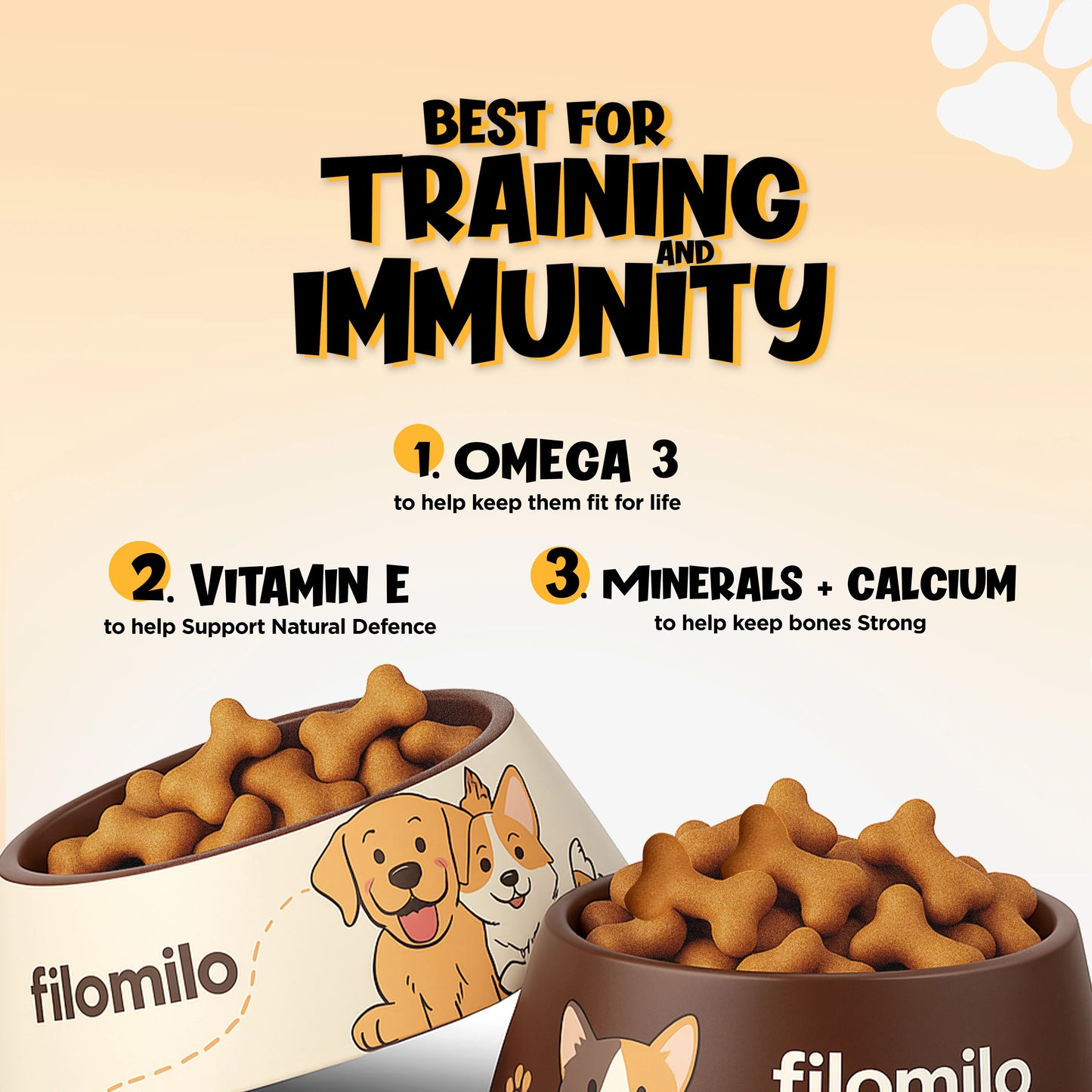 Filomilo Dog Biscuits - Mutton