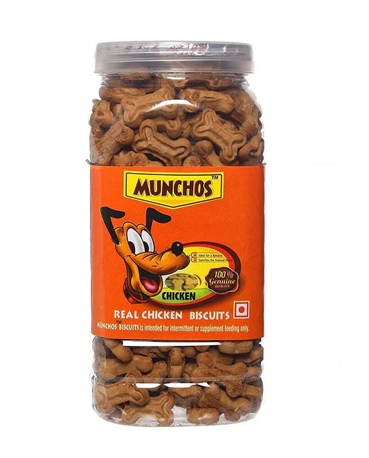 Munchos Puppy / Dog Biscuits - Chicken