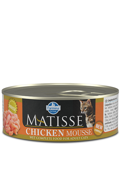 Matisse Cat Wet Food Tin Chicken Mousse - 85 gm
