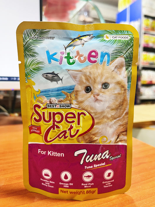 Super Cat Wet Food (Kitten Tuna) 85 gm