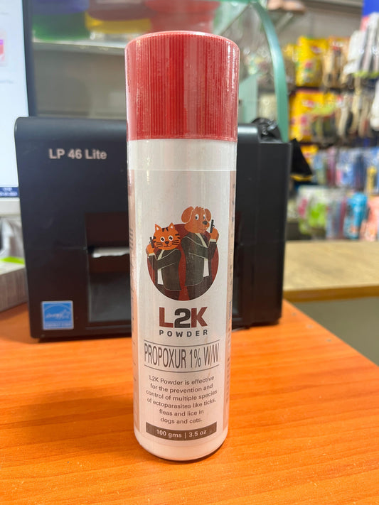 L2K Tick Powder For Dogs & Cats 100 gm