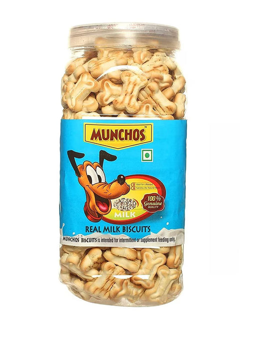 Munchos Puppy / Dog Biscuits - Milk