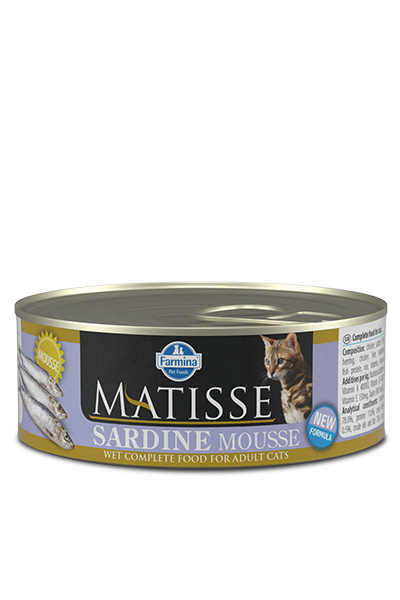 Matisse Cat Wet Food Tin Sardine Mousse - 85 gm