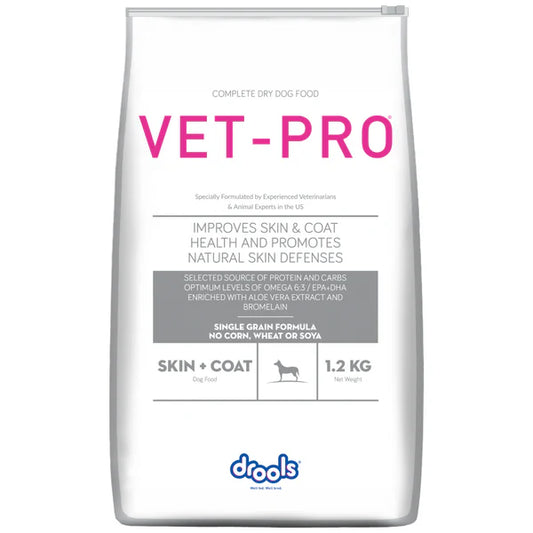 Vet Pro Puppy / Dog Dry Food - Skin & Coat