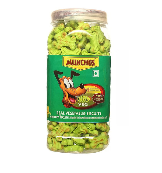 Munchos Puppy / Dog Biscuits - Veg
