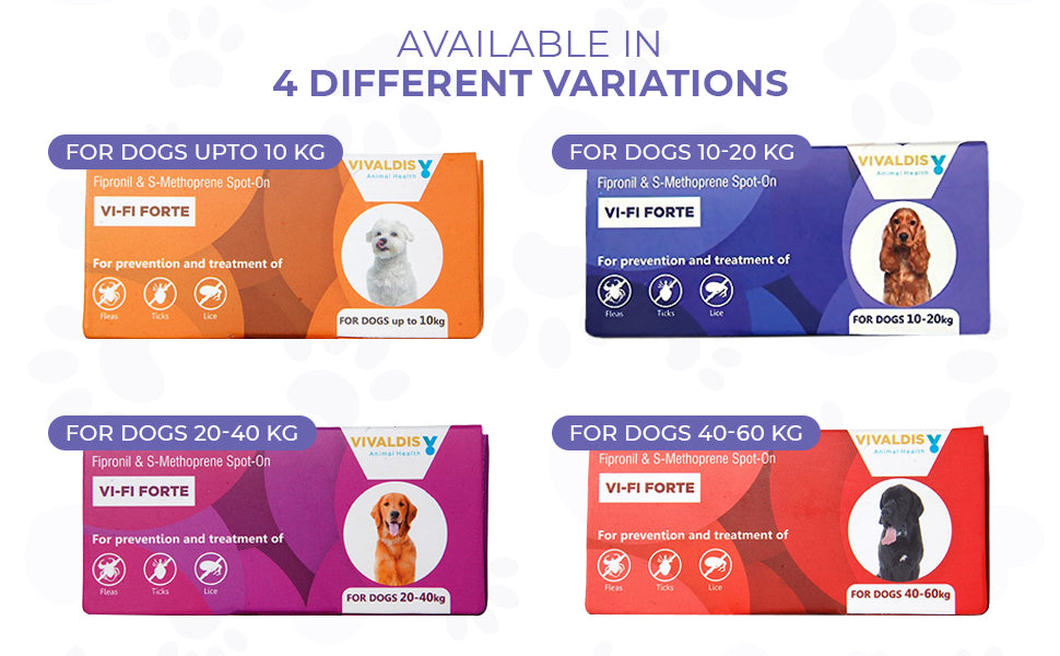 Vi-Fi Forte Spot On For Dogs